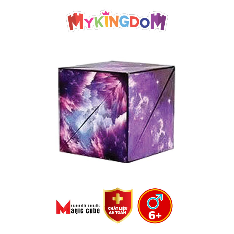 Đồ Chơi MAGIC CUBE Khối Lập Phương Ma Thuật Màu Tím MC01/PUR