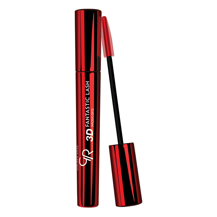 Mascara làm dày dài và cong mi 3D Golden Rose (10ml)