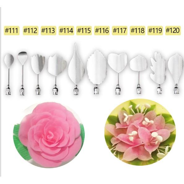Bộ dụng cụ kim thạch 3D hoa hồng hoa giấy