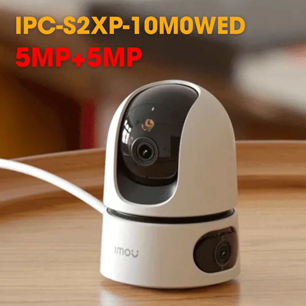 Camera Wifi IMOU 2 Mắt S2XP Ranger Dual 6MP/10MP, quay 360 độ, có màu ban đêm, đàm thoại 2 chiều - Hàng chính hãng