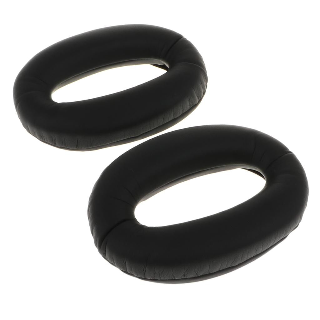 2X Nút Tai Nghe Bằng Cho Tai Nghe Sennheiser Game G4ME Bằng Không HD380 Pro Tai Nghe Da Giả Da Miếng Lót