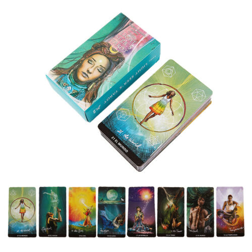 [English Spanish edition] Bộ Bài Light Seer’s Tarot