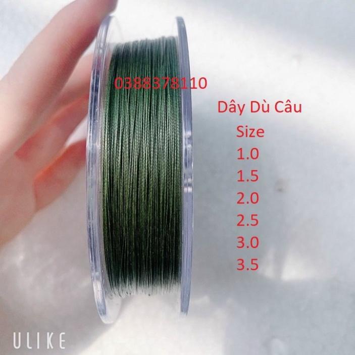 Sale to Dây Dù Câu Cá Dây Câu Cá Dù Chìm 131 dài 300m Câu Lục Câu Lure Siêu Bền  - xả hàng tồn