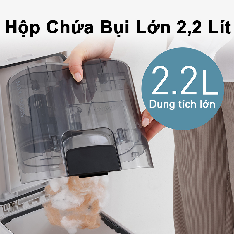 Máy Hút Bụi Dạng Hộp Panasonic MC-CL601AN49 - Công suất 1600W - Công nghệ gió xoáy cực đại - Bộ lọc HEPA hiện đại - Hàng chính hãng