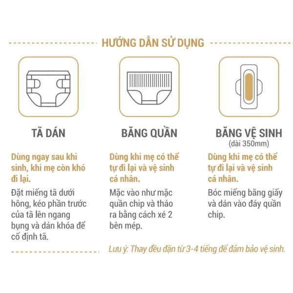 Combo dành cho mẹ đi sinh Yeonchi