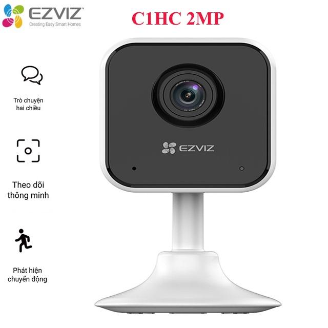 Camera Wifi Ezviz C1HC đàm thoại 02 chiều trong nhà, phát hiện chuyển động, hình ảnh rõ nét Full HD - Hàng Chính Hãng