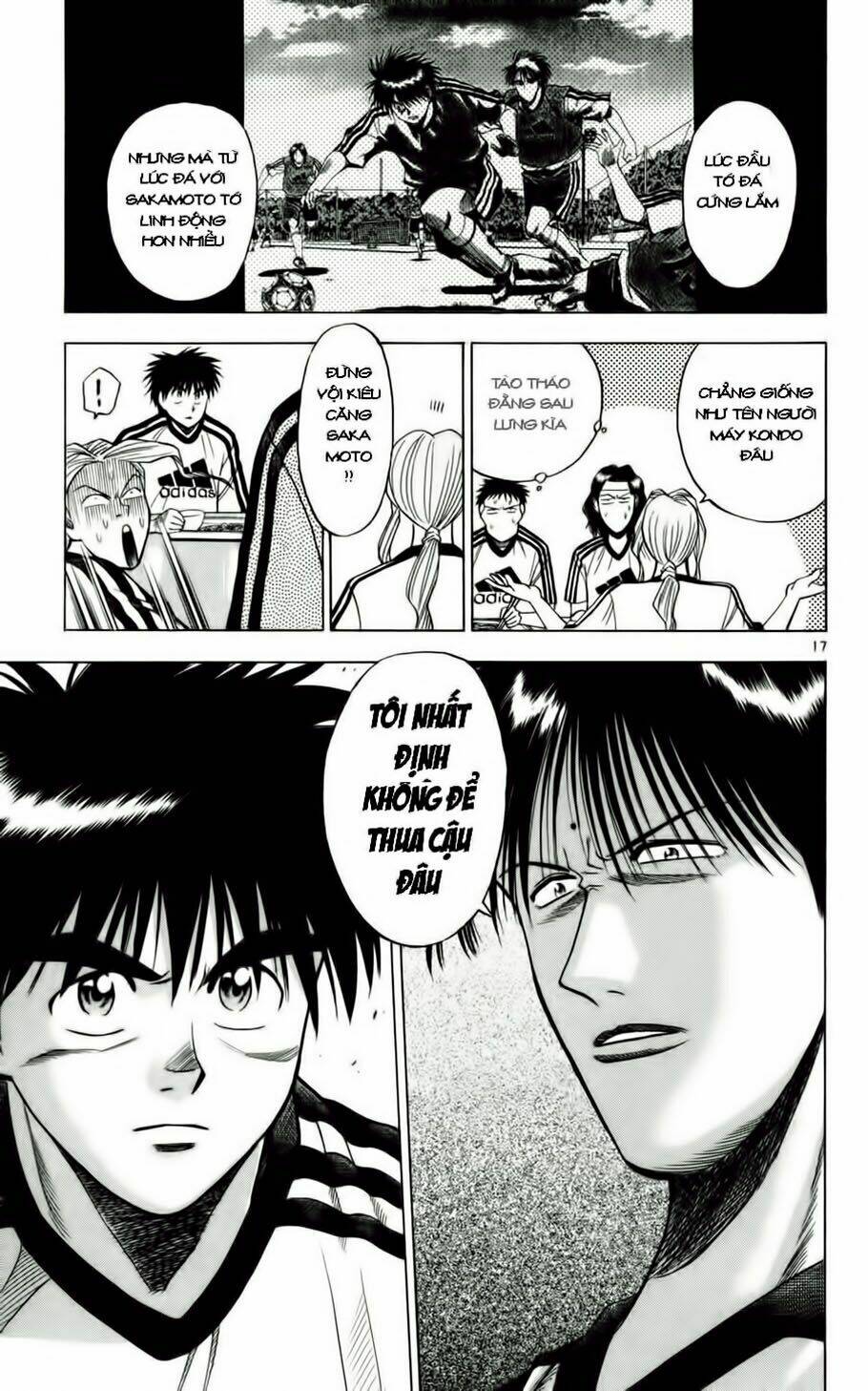 vũ điệu trên sân cỏ - fantasista chapter 55 16