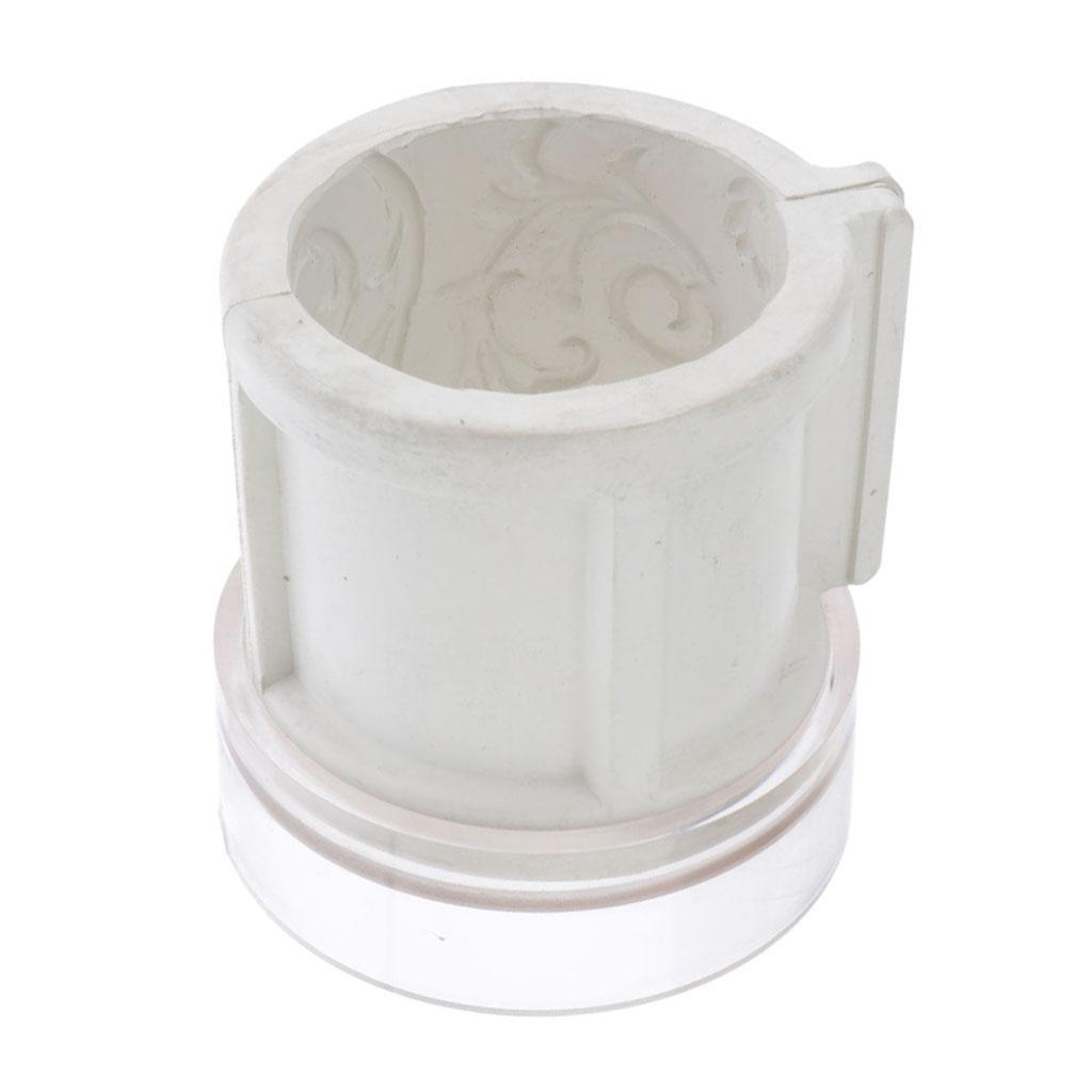 Rubber Mold Art Molds Cylinder Molds for Concrete, DIY Coaster/Flower Pot/Ashtray/Pen Candle Soap Holder