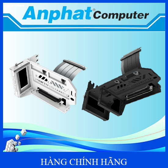 Giá đỡ dựng VGA Cooler Master Vertical Graphics Card Holder Kit V3 (PCIe 5.0) Trắng/Đen - Hàng Chính Hãng