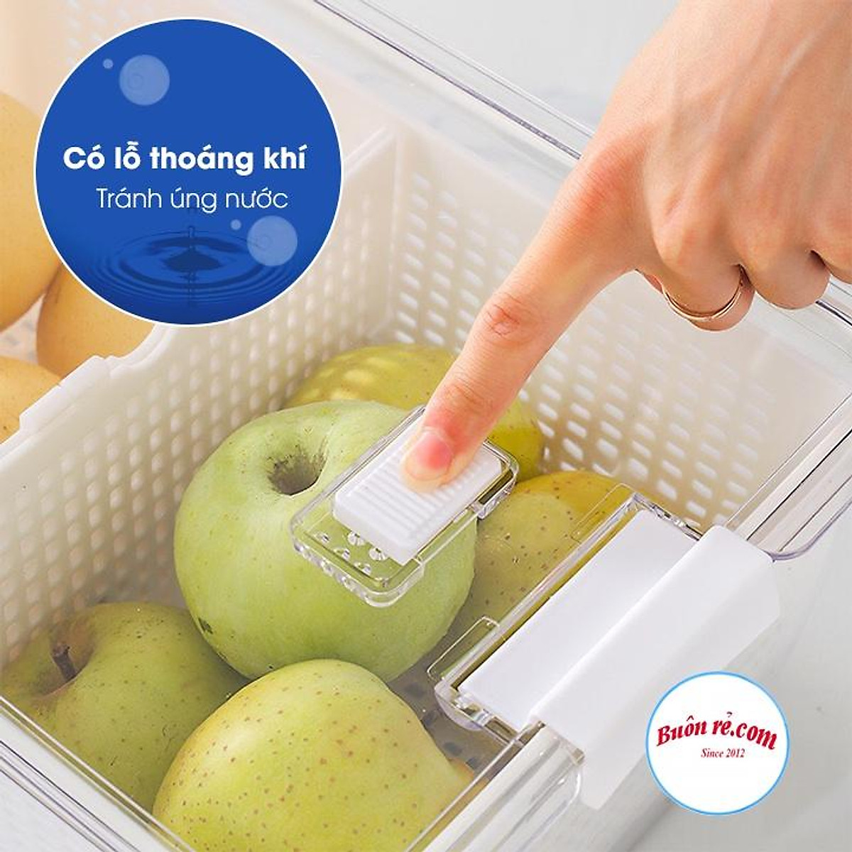 BỘ 2 HỘP THỰC PHẨM 2 LỚP HOKORI CAO CẤP, CHẤT LIỆU NHỰA ABS AN TOÀN CHO SỨC KHỎE, CÓ NẮP KÍN CÓ LỖ THOÁT KHÍ, VỚI 2 KÍCH CỠ KHÁC NHAU