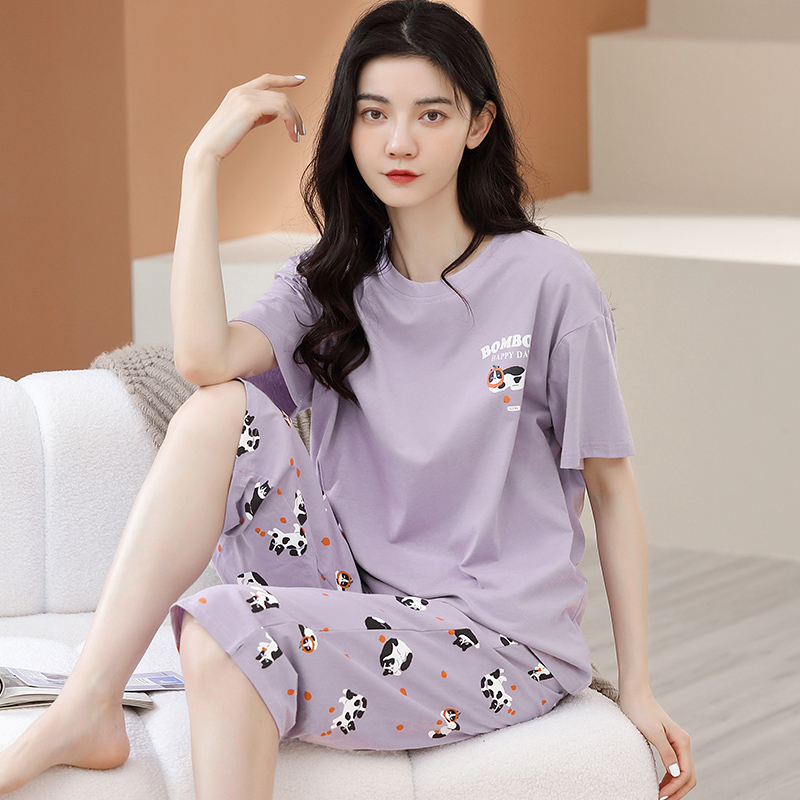 Quần áo mặc nhà cotton 5649