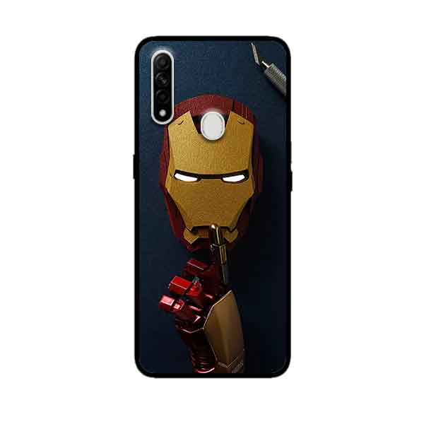 Ốp Lưng in cho Oppo A8 Mẫu Siêu Nhân 5 - Hàng Chính Hãng