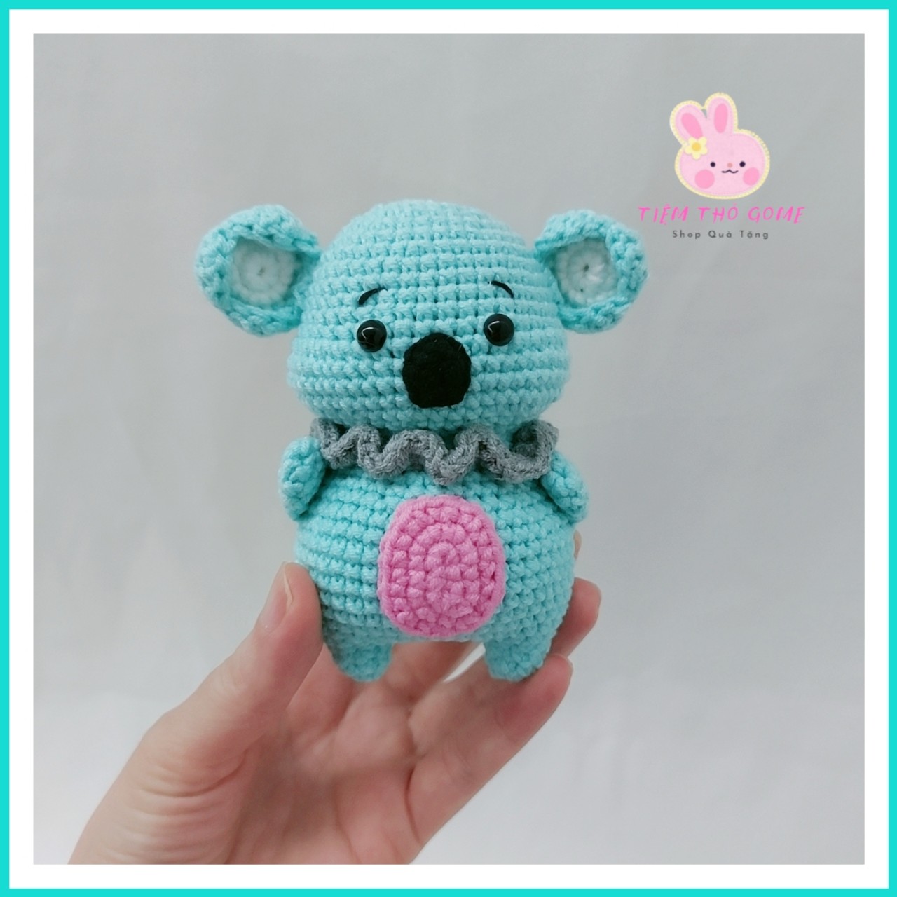 Thú bông bằng len handmade - Gấu Túi Koala