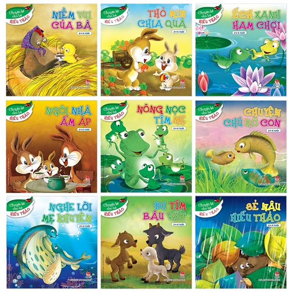 Bộ Sách Chuyện Kể Cho Bé Hiếu Thảo