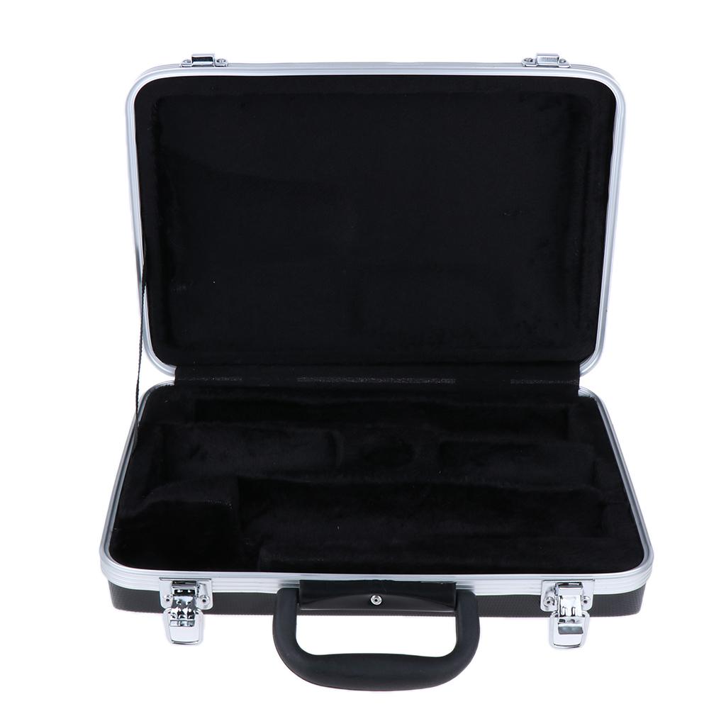 Sunnimix Nhựa ABS Clarinet Lưu Trữ Túi Bảo Vệ Cho Clarinet Sinh Viên Người Mới Bắt Đầu