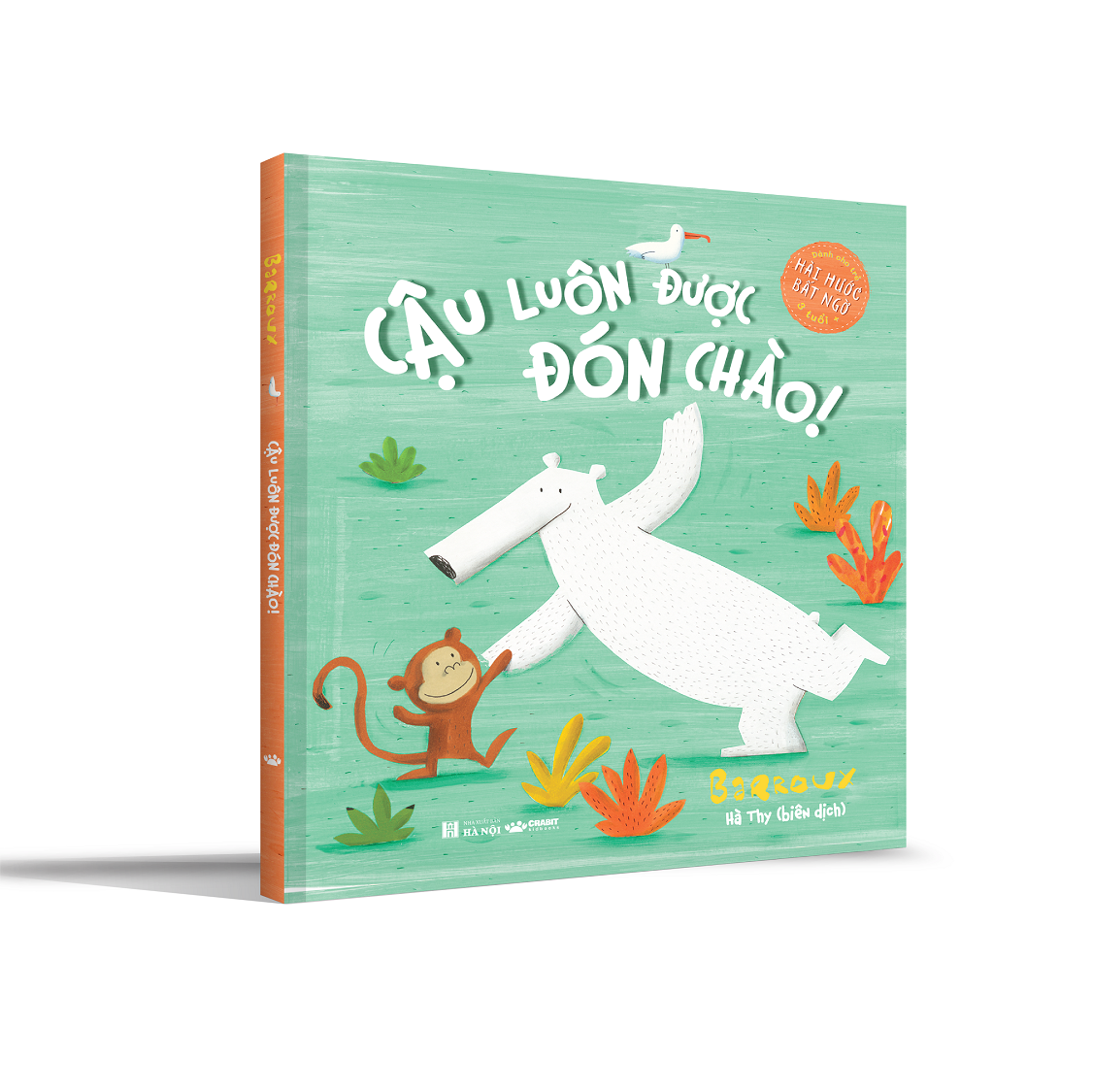 Sách - Cậu luôn được đón chào! - Crabit Kidbooks - dành cho trẻ 3+