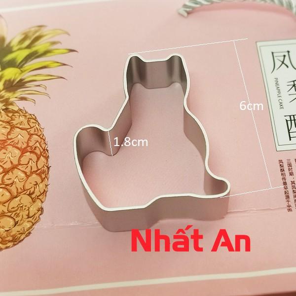 Khuôn nhấn bánh dứa hình Cậu vàng