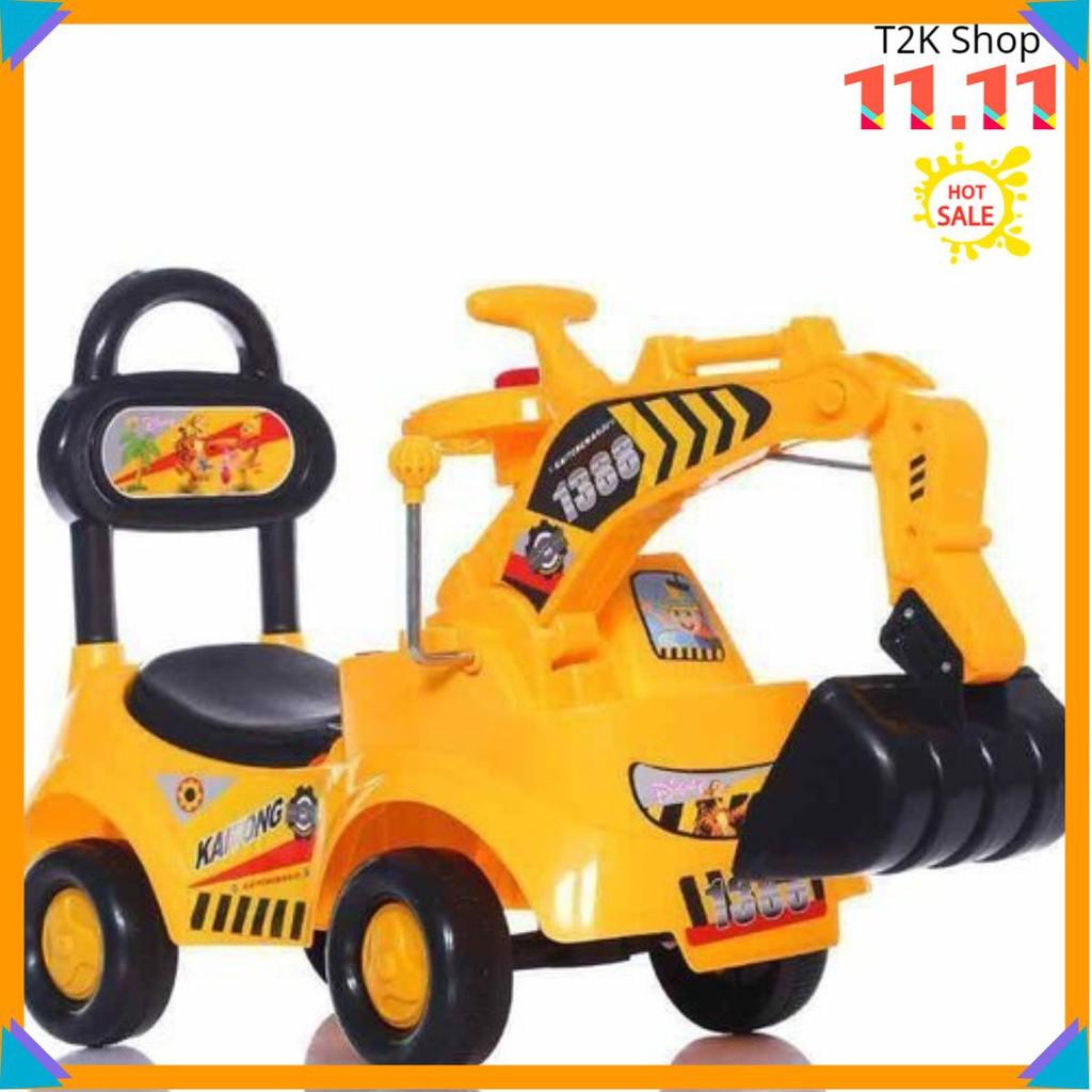 Xe cần cẩu chòi chân 4 bánh cho bé - Xe chòi chân 4 bánh - T2K Shop