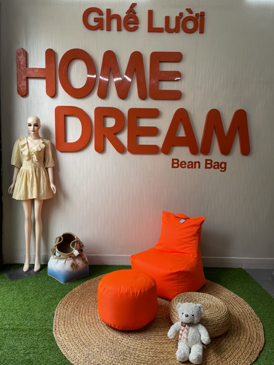 Ghế Lười Venus Home Dream + Đôn Cam