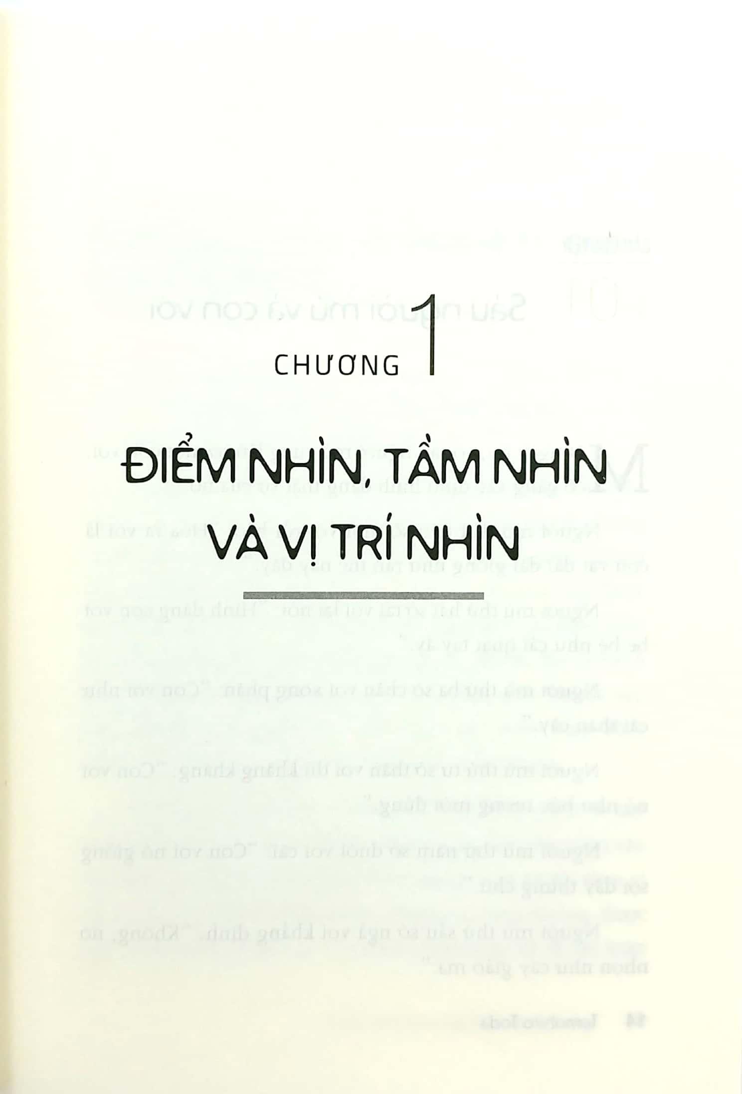 Tầm Nhìn Hạn Hẹp Bắt Chẹt Tư Duy