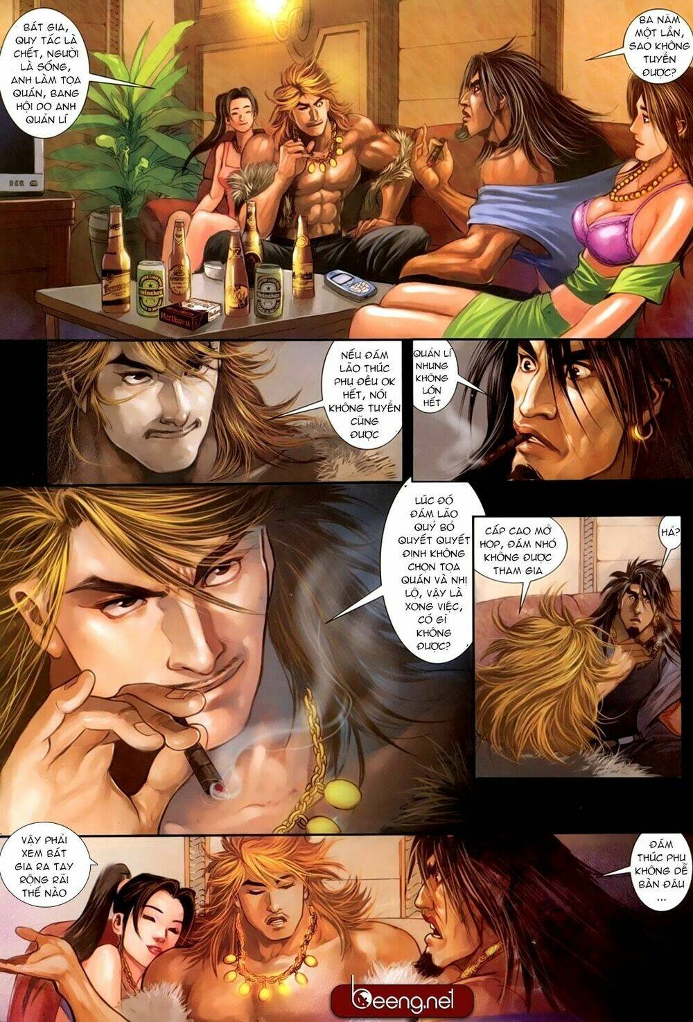 hỏa hồng niên đại hắc cốt đường chapter 190 4