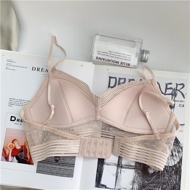 Bralette Ren Lưới Hở Lưng Cao Cấp Mới B145