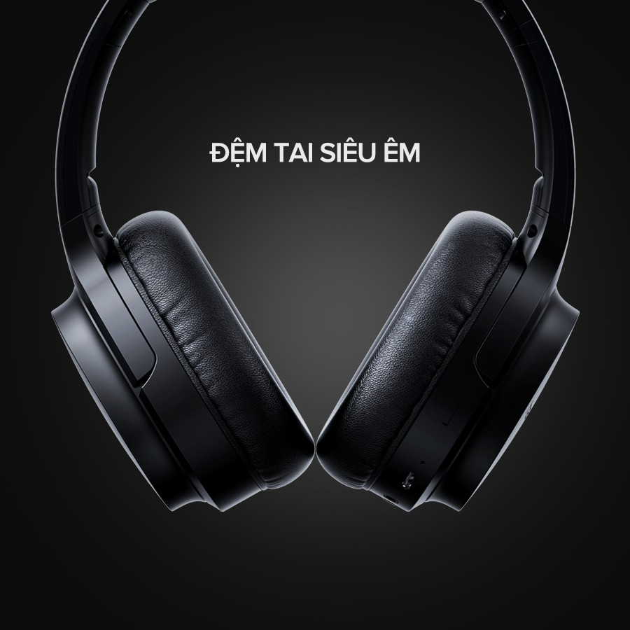 Tai Nghe Bluetooth Headphone HAVIT i62, Driver 40mm, Bluetooth 5.0, Nghe Đến 8H, Gập Gọn 90 - Hàng Chính Hãng (Trắng)