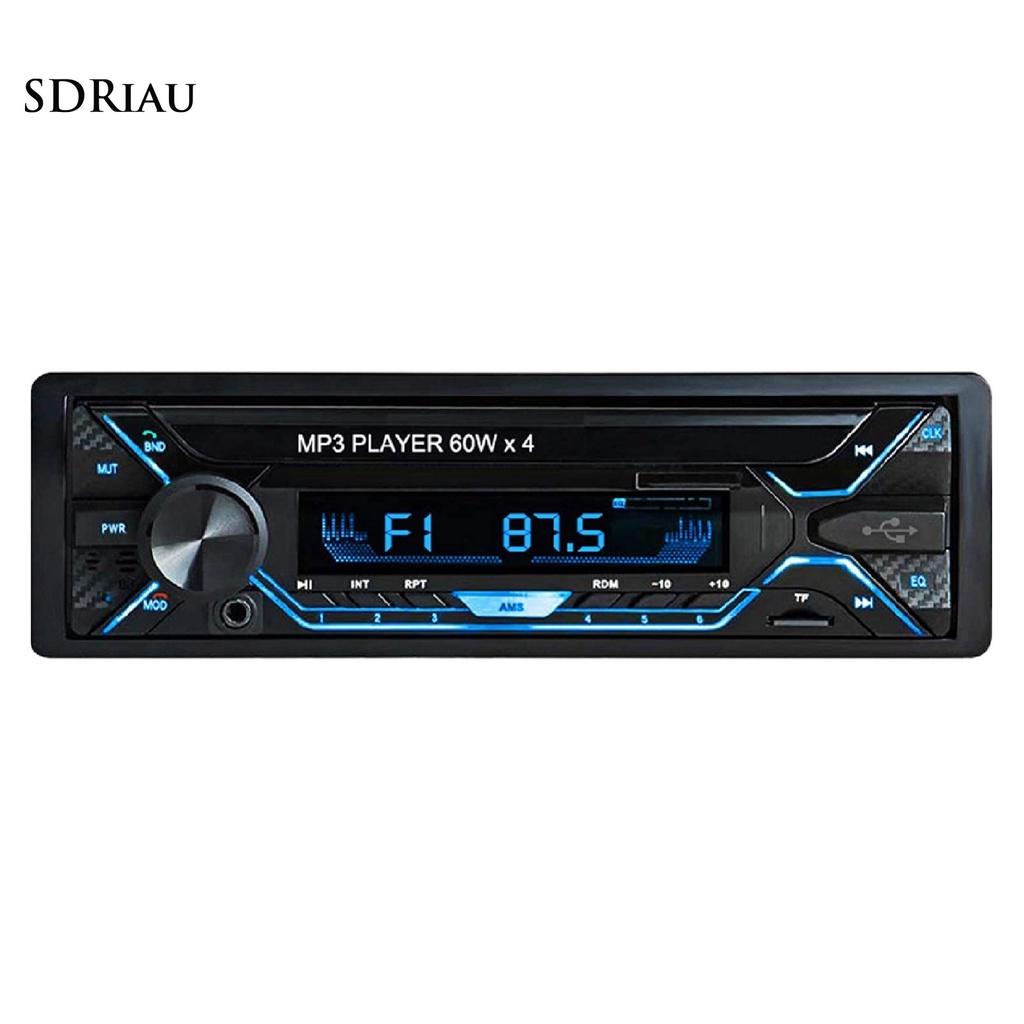 Máy Nghe Nhạc Mp3 Kết Nối Bluetooth Có Đèn Nhiều Màu Cho Xe Hơi / Xe Tải