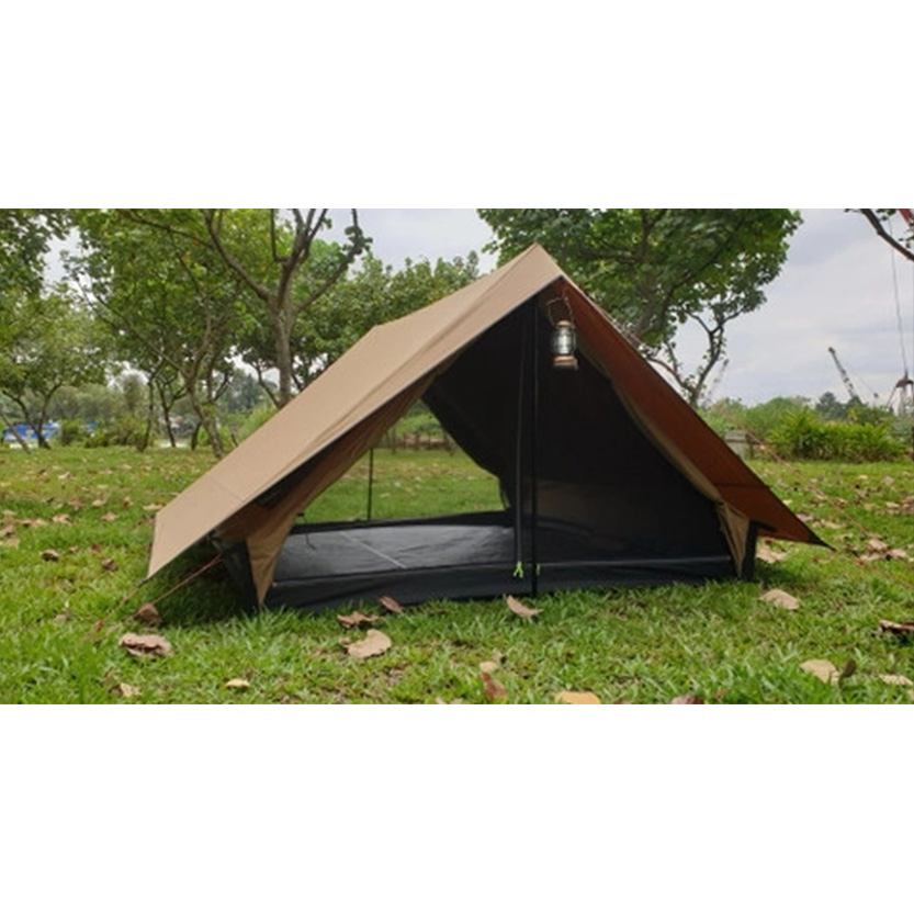 Lều cắm trại chữ A Vintage ECOCAMP 4 người - vải TC cao cấp Kích thước 240*210*140cm