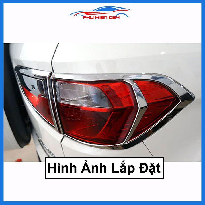 Ốp viền đèn pha hậu mạ crom Ecosport 2013-2014-2015-2016-2017, 2018-2019-2020 chống trầy trang trí bảo vệ xe
