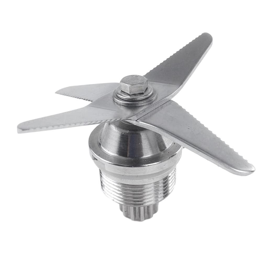 Heavy Duty 4 Head Wet Dry Ice Replacement Blade Assembly For Blender