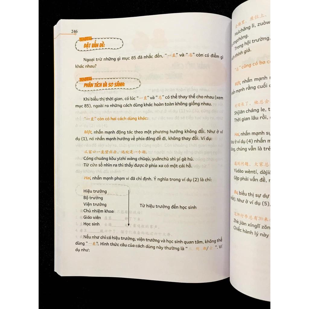 Combo sách - Phân biệt &amp; giải thích các điểm ngữ pháp Tiếng Trung hay dùng sai + 101 thông điệp thay đổi cuộc đời phụ nữ +DVD tài liệu