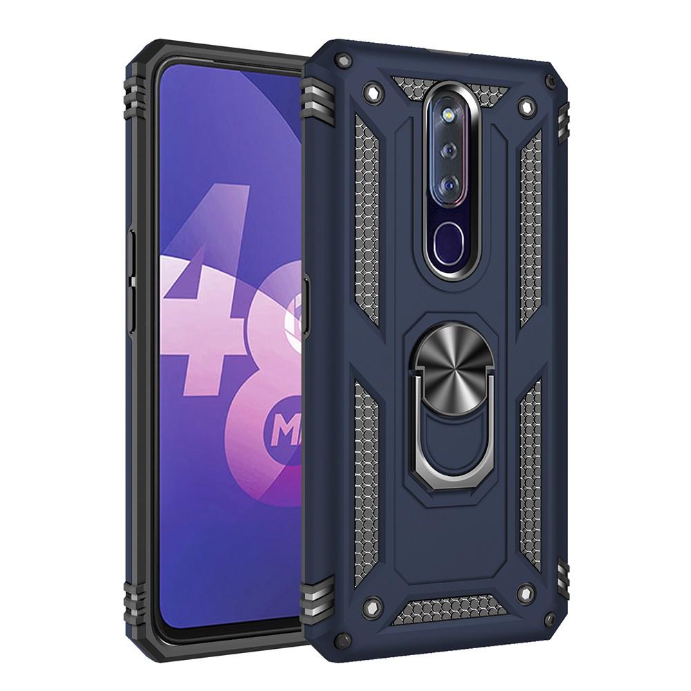 Ốp lưng cho Oppo F11 Pro chống sốc 2 lớp kèm nhẫn iring làm giá đỡ