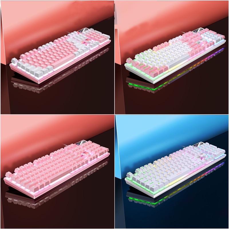 Bàn phím giả cơ Gaming Coputa Bàn phím máy tính laptop chơi game cao cấp Full LED K500