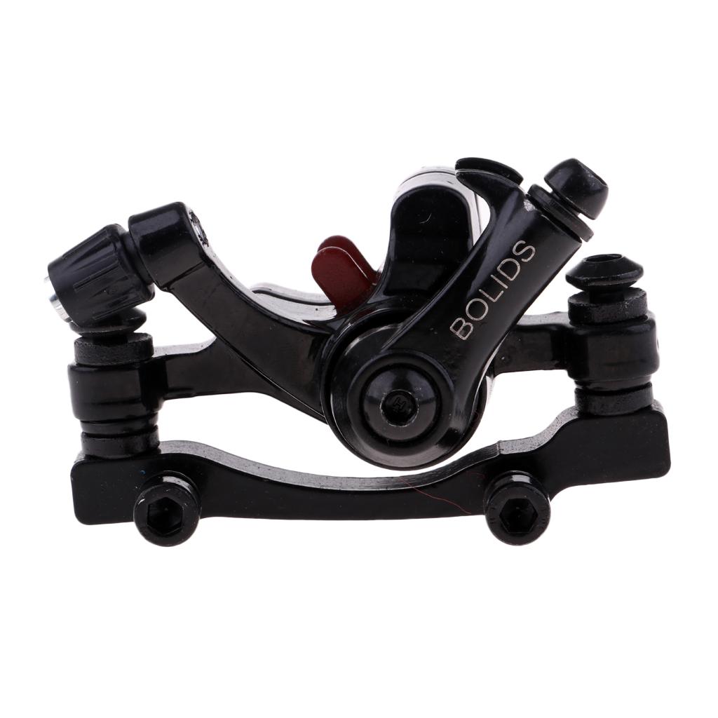 Durable Black Aluminum Alloy Bike Front Disc Brake Caliper For MTB