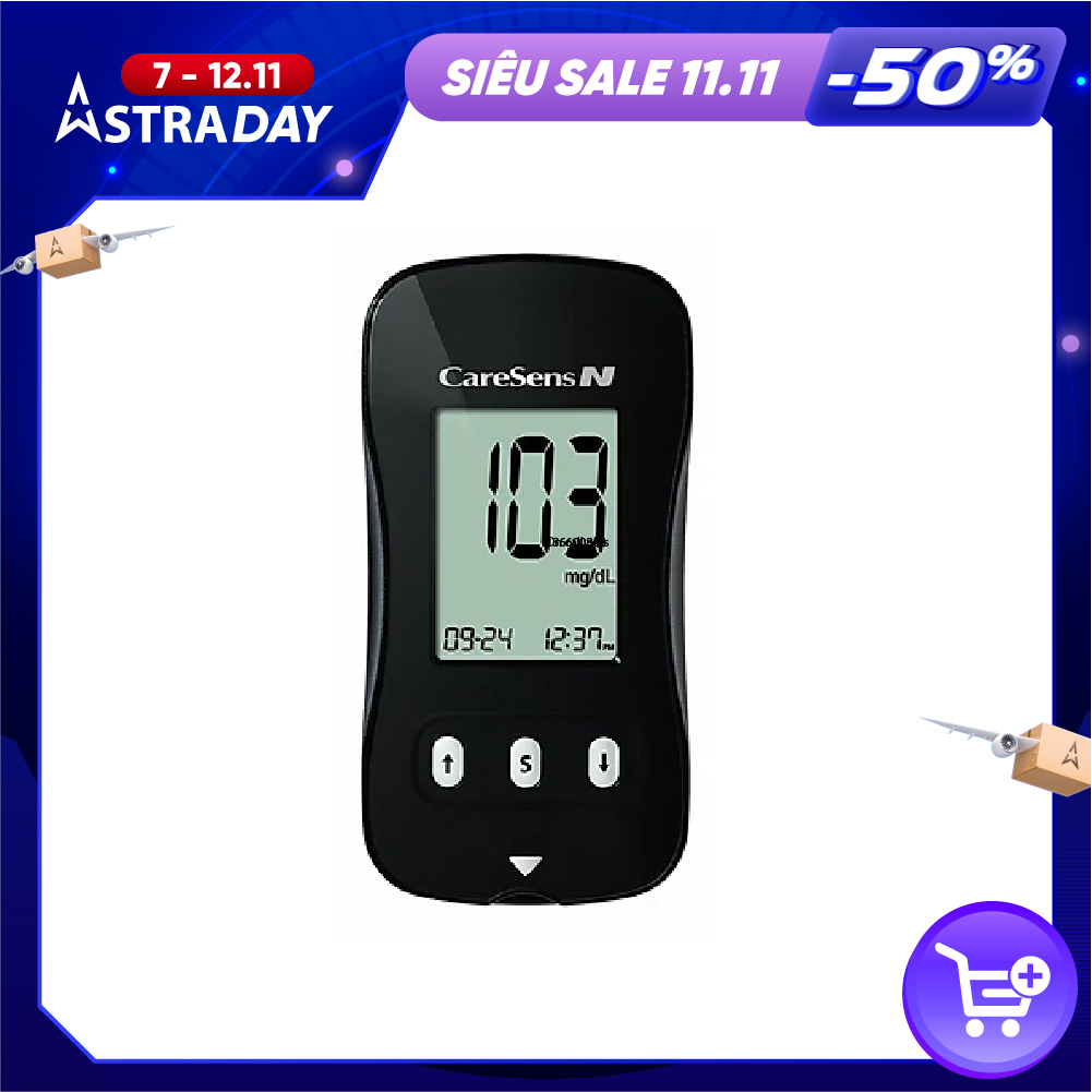 Máy đo đường huyết Caresens N - thương hiệu Hàn Quốc