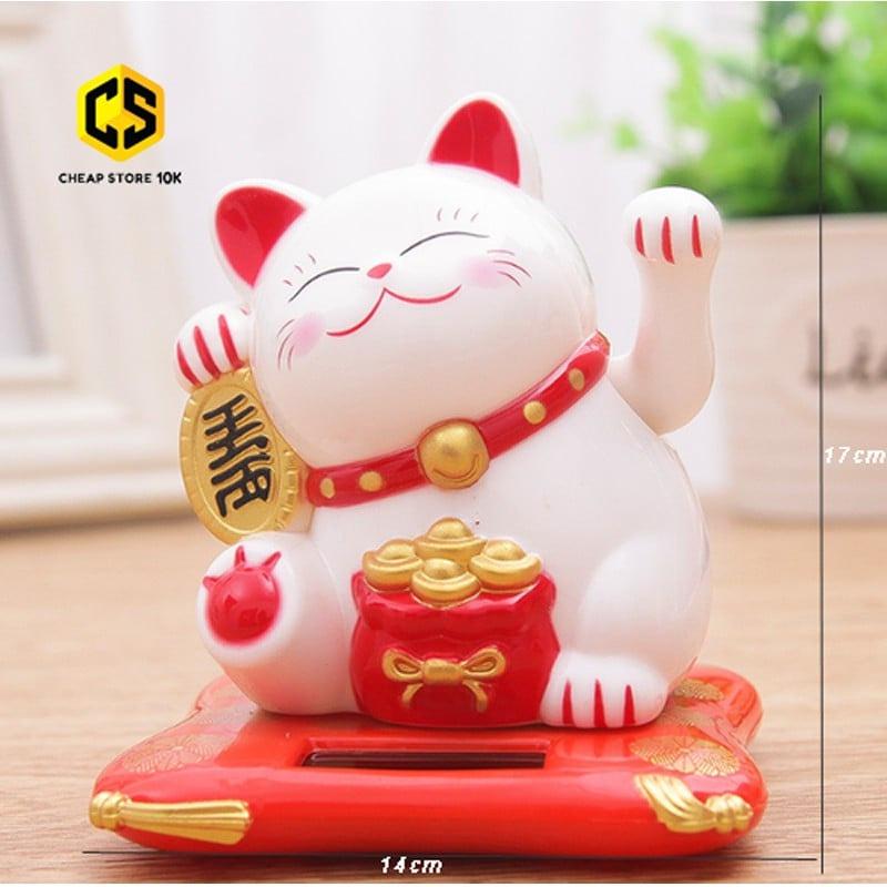 Mèo thần tài vẫy tay, mèo mang lại sự may mắn và thịnh vượng - size nhỏ