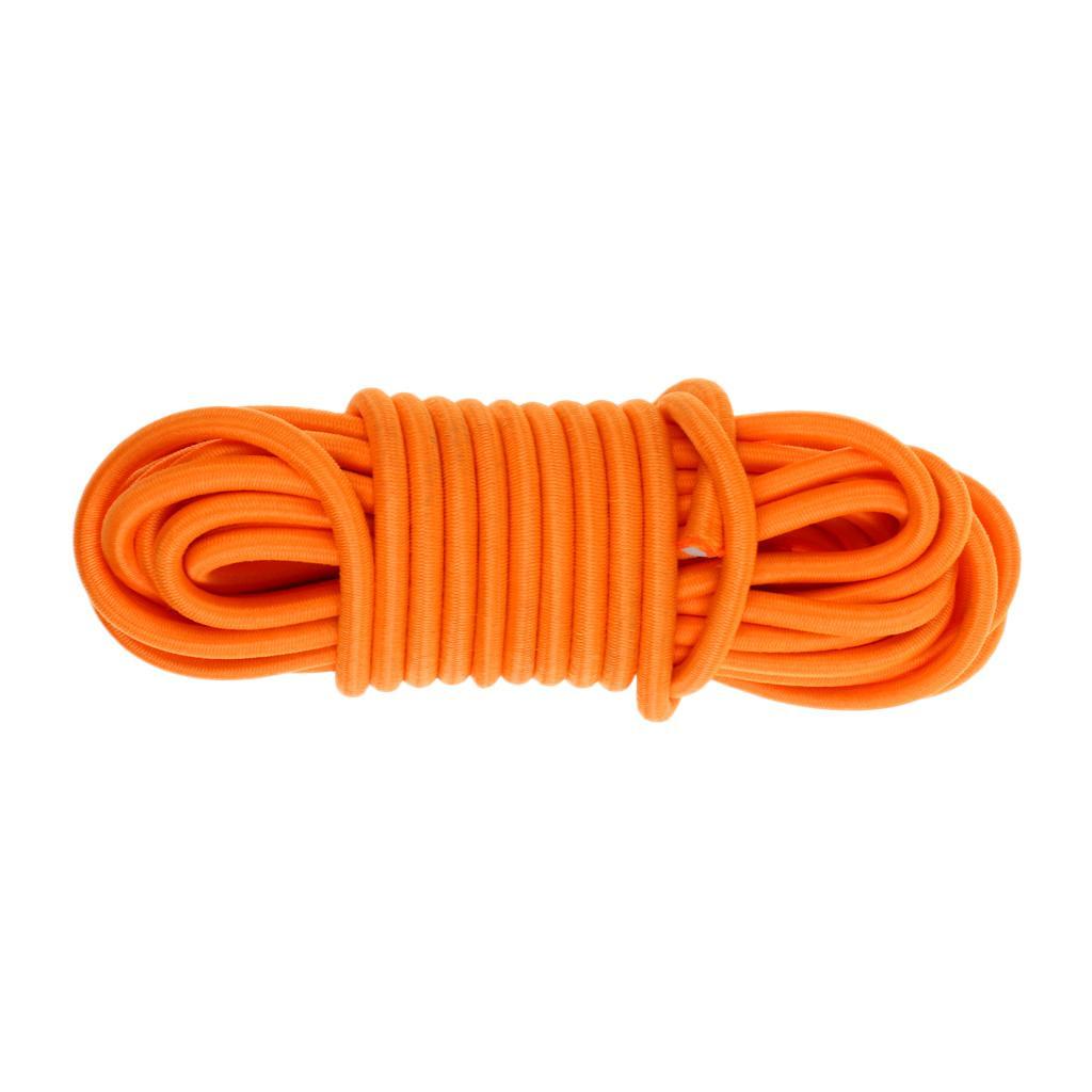 2pcs 5mm ELASTIC BUNGEE ROPE SHOCK CORD TIE DOWN, ROOF RACKS TRAILERS BOATS