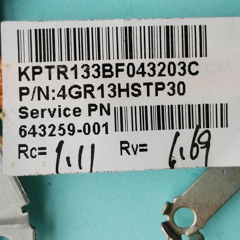 Mới Quạt Tản Nhiệt Cho Hp Pavilion G4-1000 G6-1000 G7-1000 G4 G6 G7 Laptop Cpu 643259-001 646578-001 Fab9