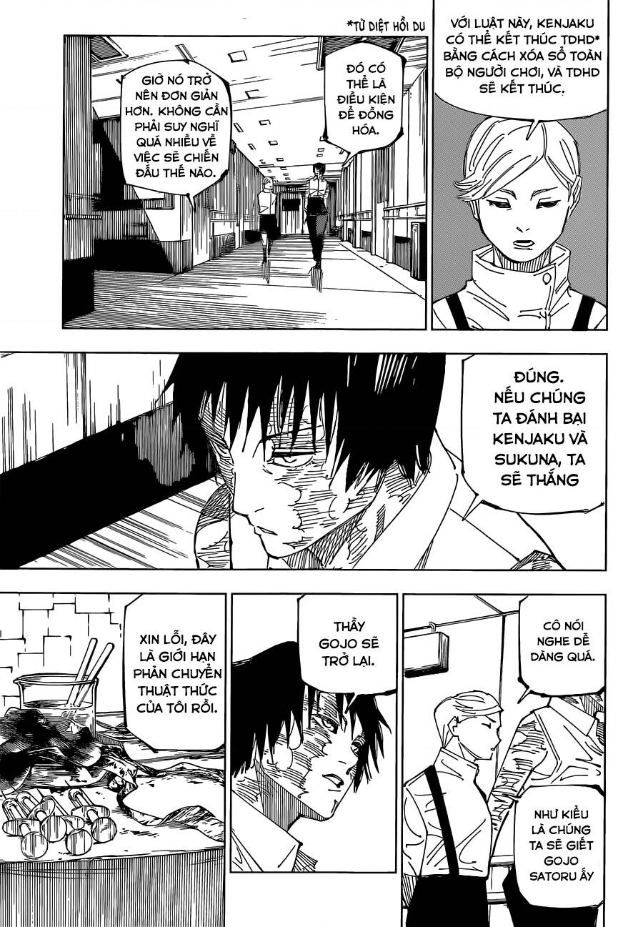 jujutsu kaisen - chú thuật hồi chiến chapter 220 9