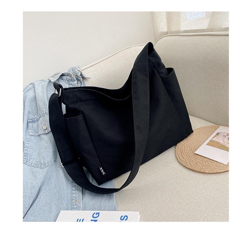 Túi tote,Túi đeo chéo nữ vải canvas đeo vai đi học đi chơi giá rẻ thời trang phong cách Hàn Quốc TDC023