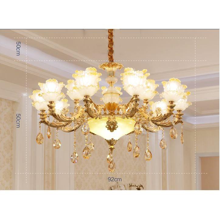 Đèn chùm chuẩn loại 1 phong cách hiện đại, sang trọng, độc đáo - kèm bóng LED