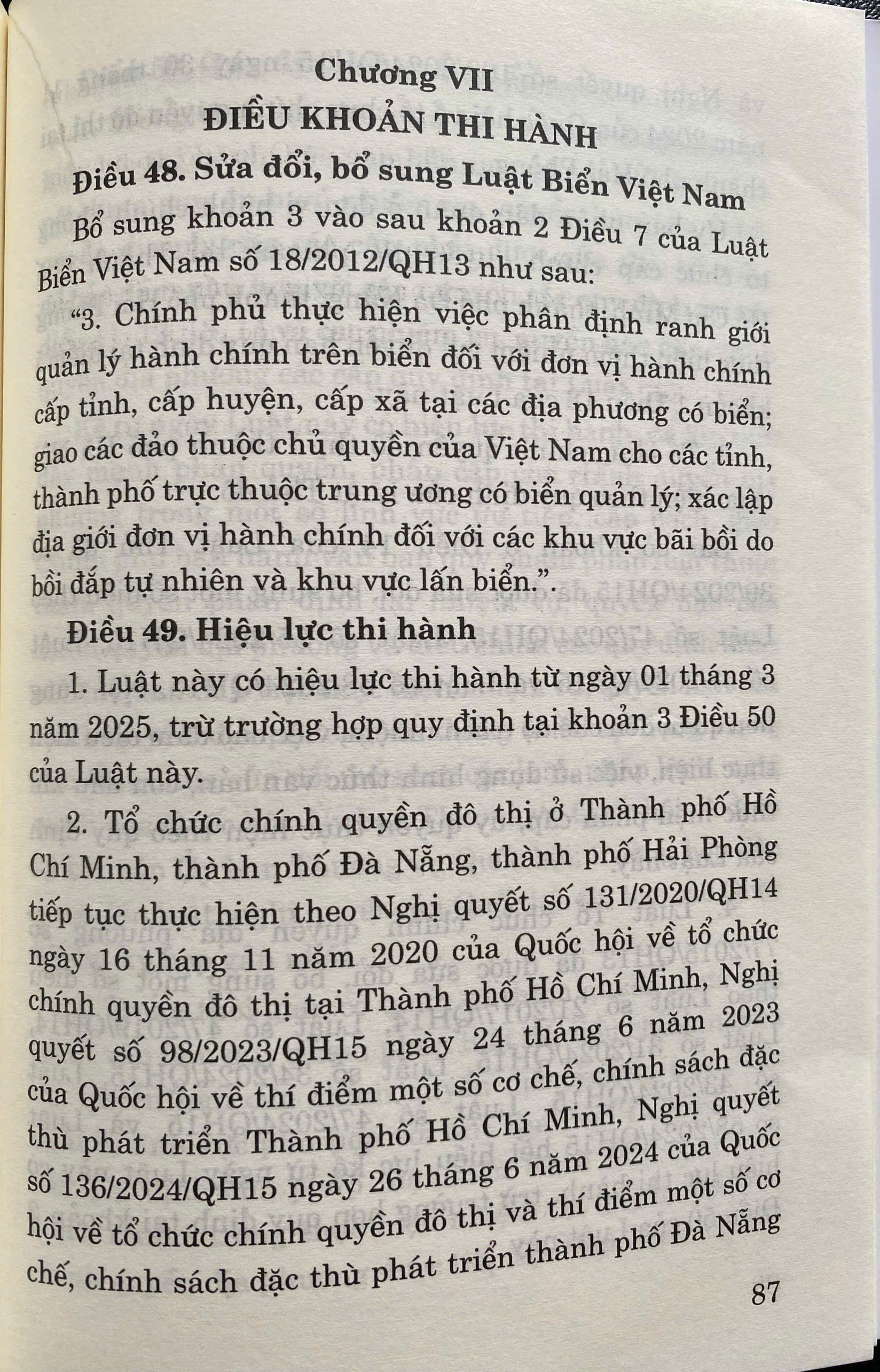 Luật Tổ Chức Chính Quyền Địa Phương