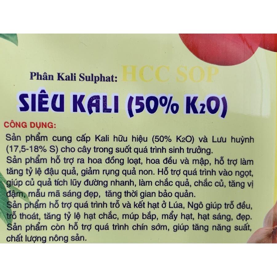 Siêu Kali siêu ra hoa, đậu quả, múp bắp, mẩy hạt, to quả, vào ngọt nhanh, mã sáng đẹp - gói 50Gr