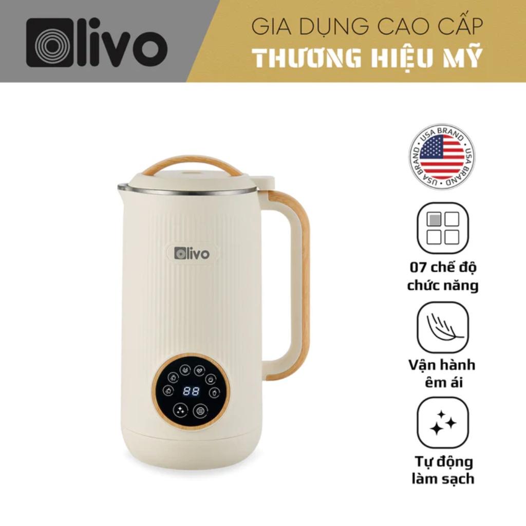 Máy Làm Sữa Hạt Đa Năng Olivo Cb400, 750W-600ml, Vận Hành Êm Ái, Hàng Chính Hãng