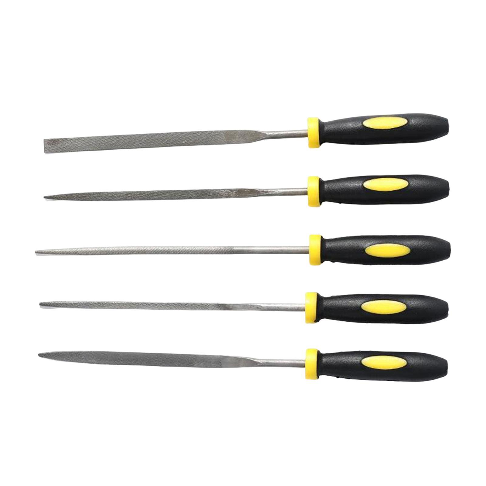 5Pcs Guitar Fret File Guitar Repairing Fret Leveling for Guitar Ukulele