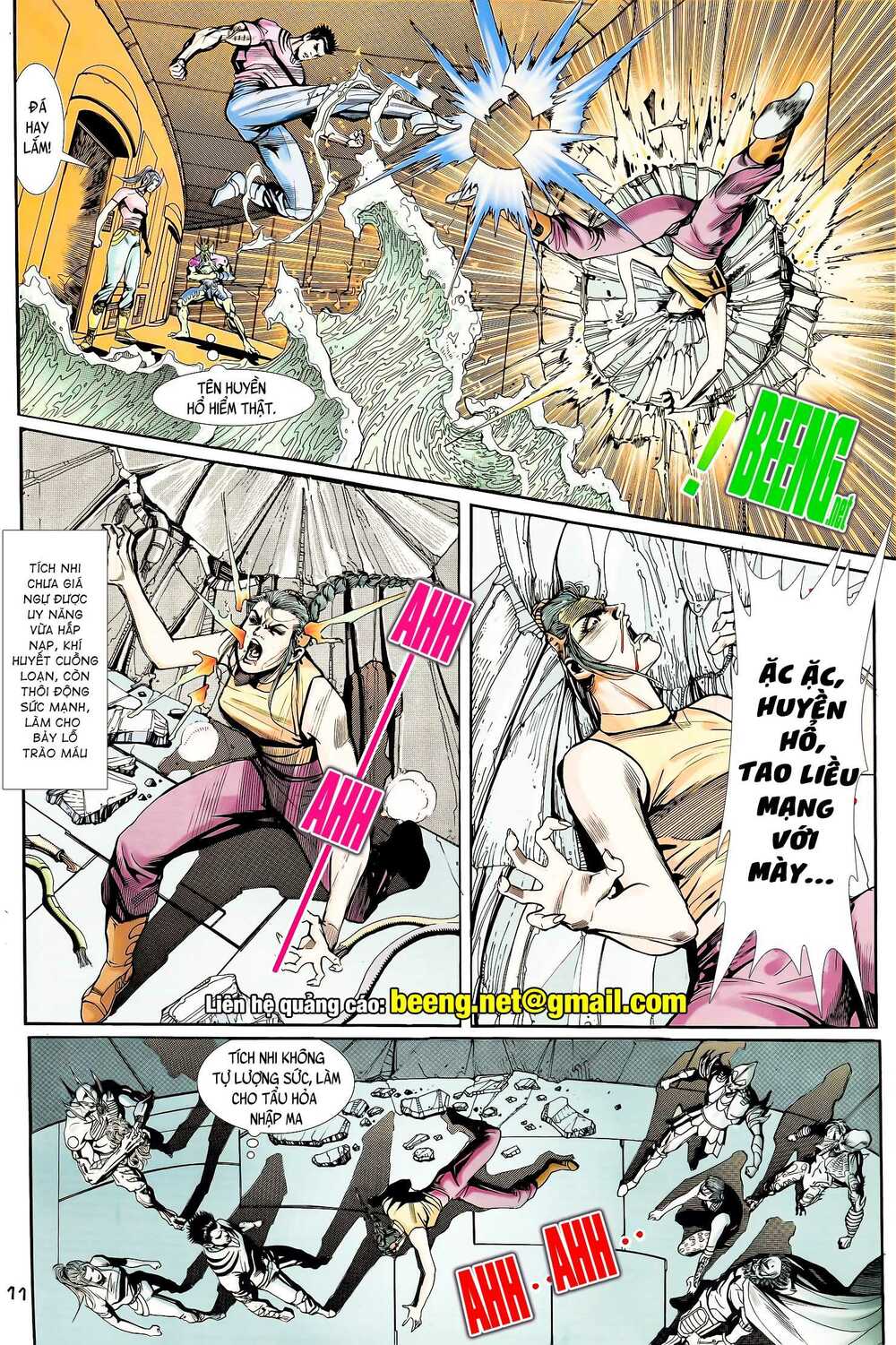 long hổ 5 thế chapter 140 11