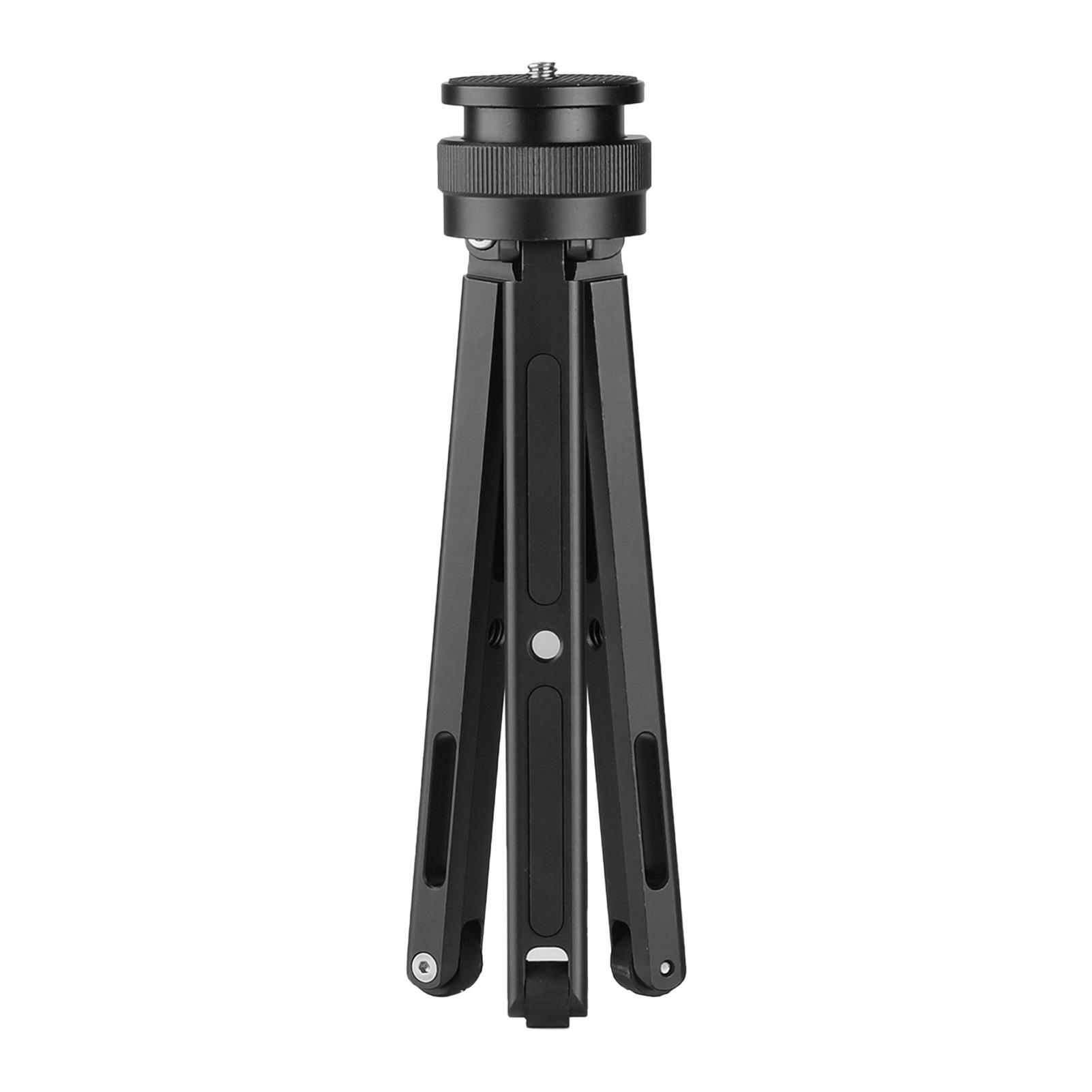 Chân máy để bàn bằng nhôm Chiều cao có thể điều chỉnh vô cấp với Giao diện 1/4-inch Đa năng cho máy ảnh DSLR SLR Điện thoại