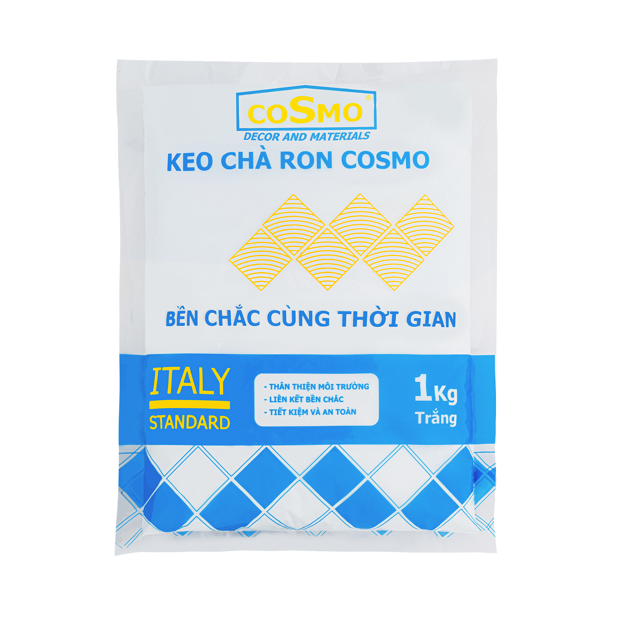 Bộ ba hoàn hảo keo dán gạch + keo chà ron