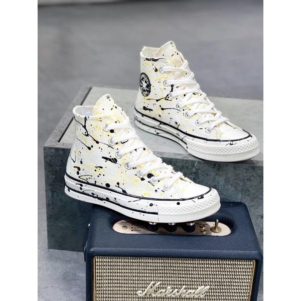 Chuck 70 Archive Paint Splatter - A01170C | Giày Converse 1970s Parchment